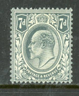 Great Britain MNH 1909 King Edward Vll - Ungebraucht