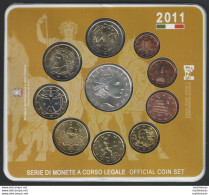 2011 Italia Divisionale 10 Monete FDC In Blister - Italia