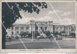 Ci501 Cartolina Catanzaro Citta'  Palazzo Di Giustizia E Monumento Caduti 1941 - Catanzaro