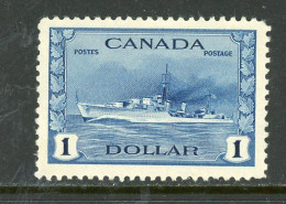 Canada MNH 1942 Tribal Class Destroyer - Neufs