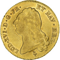 France, Louis XVI, Double Louis D'or à La Tête Nue, 1791, Paris, Or, TTB+ - 1774-1791 Ludwig XVI.