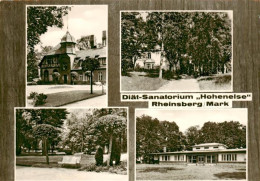 73879818 Rheinsberg Diaet Sanatorium Hohenelse Park Rheinsberg - Zechlinerhütte