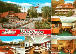 73845179 Hitzacker Elbe Hotel Restaurant Waldfrieden Gaestehaus Kellerbar Kurhau - Hitzacker