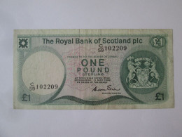 Scotland 1 Pound Rare Date:1982-05-03,see Pictures - 1 Pond