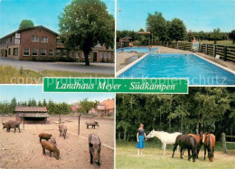 73717360 Suedkampen Hotel Restaurant Landhaus Meyer Swimming Pool Pferdekoppel S - Walsrode