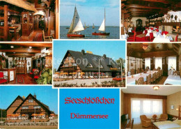 73717342 Lembruch Hotel Restaurant Seeschloesschen Gastraeume Zimmer Segelschiff - Lembruch