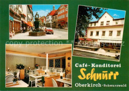73717318 Oberkirch Baden Cafe Konditorei Schnurr Gaststube Brunnen Oberkirch Bad - Oberkirch