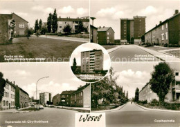 73005375 Wesel Rhein Gerhard Hauptmann Strasse Hochhaus Esplanade City Hochhaus  - Wesel