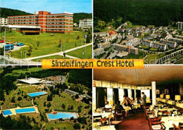 73005104 Sindelfingen Crest Hotel Fliegeraufnahme Schwimmbad Speisesaal Sindelfi - Sindelfingen