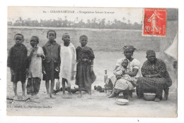 COLOMB BECHAR - ALGERIE - Sénégalais Faisant La Soupe - VUE RARE - TOUL 3 - - Bechar (Colomb Béchar)