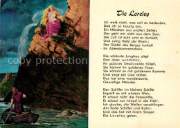 73001181 Loreley Lorelei Gedicht  Loreley Lorelei - Loreley