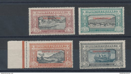 1924 TRIPOLITANIA, Manzoni Serietta , N° 11/14 , 4 Valori , MNH** - Tripolitaine