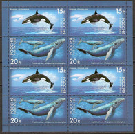 Russia 2012 MiNr. 1788 - 1789  Russland Marine Mammals  Whales M\sh  MNH** 17,00 € - Ballenas