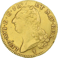 France, Louis XVI, Double Louis D'or à La Tête Nue, 1786, Limoges, 1er Semestre - 1774-1791 Lodewijjk XVI