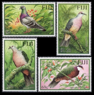 2001 Fiji 970-973 Birds  7,50 € - Colibrì