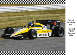 Patrick  Tambay  REnault  RE50  1984 - Grand Prix / F1