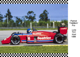 Patrick  Tambay  Lola  TH1  1986 - Grand Prix / F1