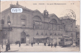 PARIS- LA GARE MONTPARNASSE- LE METRO DE LA PLACE DE L ETOILE A LA GARE MONTPARNASSE - Pariser Métro, Bahnhöfe