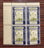 Dubai 1964 Error Scout Scouting 40np Frame Printed Double  MNH - Dubai