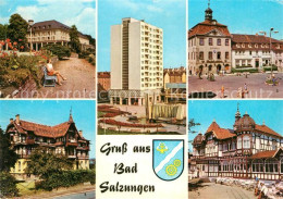 72999619 Bad Salzungen Kurhaus Hochhaus Leninplatz Markt Kindersanatorium Charlo - Bad Salzungen