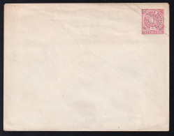 Ziffer 1 Gr. Großformat, Rs Stempel (Katalognummer) - Postal  Stationery