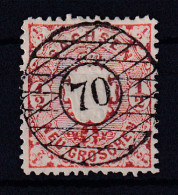 Wappen ½ Ngr. Mit Nummernstempel 70 (= Lengenfeld) - Sachsen