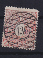 Wappen ½ Ngr. Mit Nummernstempel 136 (= Geyer) - Sachsen