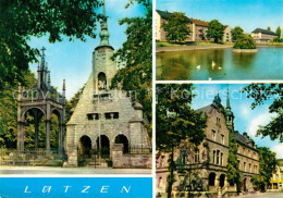 72999482 Luetzen Gustav Adolf Denkmal Schwanenteich Rathaus Luetzen - Lützen