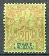 Réf 085 > SAINTE MARIE De MADAGASCAR < N° 7 * < Neuf Ch -- MH * - Ongebruikt