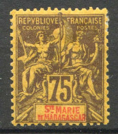 Réf 085 > SAINTE MARIE De MADAGASCAR < N° 12 * < Neuf Ch -- MH * - Neufs