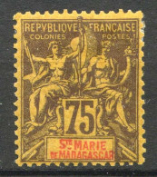Réf 085 > SAINTE MARIE De MADAGASCAR < N° 12 * < Neuf Ch -- MH * - Unused Stamps