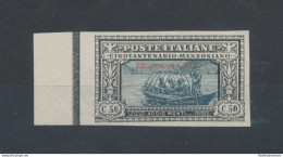 1924 TRIPOLITANIA, Manzoni , P13 , Prova D'Archivio Senza Gomma , 30 Cent Nero E - Tripolitaine