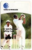 Anguilla - Batsman Alex Adams - AXA-06 - Anguilla