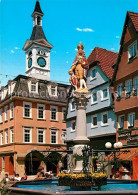 72989836 Aalen Innenstadt Marktbrunnen Mit Kaiser Josef I Und Altem Rathaus Aale - Aalen