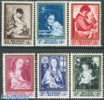 Belgium 1961 Anti Tuberculosis, Paintings 6v, Mint NH, Health - Anti Tuberculosis - Art - Paintings - Rubens - Unused Stamps