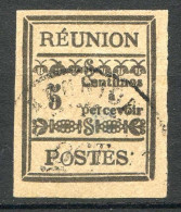 Réf 085 > REUNION < Taxe N° 1b Signé Calves Double Impression < Ø Oblitéré < Ø Used - Timbres-taxe