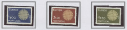 Portugal 1970 Y&T N°1073 à 1075 - Michel N°1092 à 1094 *** - EUROPA - Nuovi