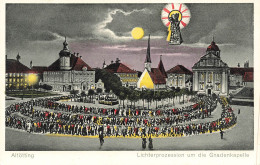 ALLEMAGNE - Altötting - Lichterprozession Um Die Gnadenkapelle - Carte Postale - Altoetting