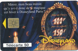 Télécarte France  Disneyland  Paris (motif, état, Années, Unités, Etc  Voir Scan)+port - Ohne Zuordnung