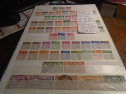 Années 1920/50- 63 Timbres Differents Avec  (2 Séries Presque Complete++7 MERSONS  )   EN /OBLITERE ++ 4 Photos - Gebruikt