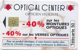 Télécarte France-Optical Center (motif, état, Années, Unités, Etc  Voir Scan) + Port - Zonder Classificatie