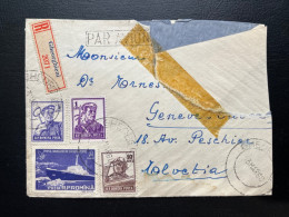 ENVELOPPE ROUMANIE GHEORGHIENI POUR GENEVE 1960 - Storia Postale