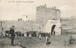 MAROC - Fez - Bab Ziaf - Vue Générale De La Porte Des Charognes - Animé - Carte Postale Ancienne - Fez