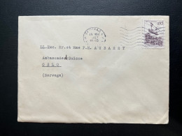 ENVELOPPE YOUGOSLAVIE / POUR OSLO NORVEGE 1967 - Cartas & Documentos