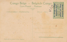 R.R.R.  Congo KINSHASA ,,, ENTIER SURCHARGE ,,PLUS CURSIVE ""  KIGALI  "" ,, Moi J'ai Jamais Vu - Enteros Postales