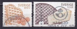 2010. Sweden. Local Foods. Used. Mi. Nr. 2773-74 - Used Stamps