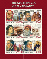  SIERRA LEONE 2018 MNH  The Masterpieces Of Renaissance   Code: 10206-10211.Scott Code: 4955 Code: 8253-8258 - Sierra Leone (1961-...)