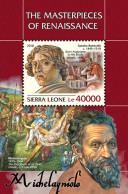  SIERRA LEONE 2018 MNH  The Masterpieces Of Renaissance    Code: 10212 / Bl.1555Scott Code: 4973 Code: 1527 - Sierra Leone (1961-...)