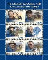  SIERRA LEONE 2018 MNH  The Greatest Explorers  Michel Code: 10220-10225, Scott Code: 4961.Yvert&Tellier Code: 8299-8304 - Sierra Leone (1961-...)