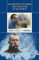  SIERRA LEONE 2018 MNH  The Greatest Explorers  Michel Code:  10226 / Bl.1557.Scott Code: 4979. Yvert&Tellier Code: 1535 - Sierra Leone (1961-...)